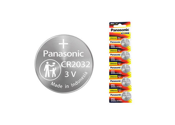 Ποιότητα  Car Key Battery Panasonic CR2032 3V 225mAh Button Cells for Vehicle Keys Εργοστάσιο