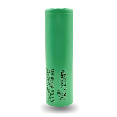 Ποιότητα  Samsung 50S 21700 Batteries 5000mAh 25A Battery 3.6V Lithium Ion Battery Cell INR21700-50S Εργοστάσιο