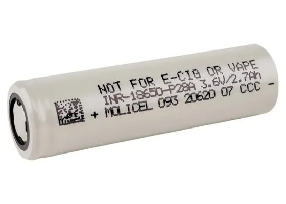 Ποιότητα  Molicel P28A 18650 Battery 3.6V 2800mAh 35A Discharge Lithium-ion Cylindrical Cell Εργοστάσιο