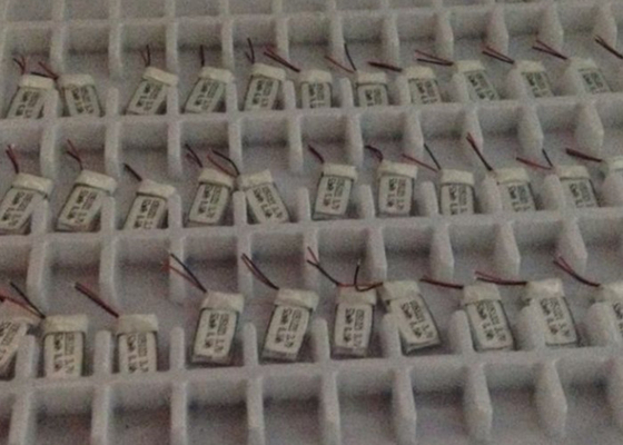 3.7V 60mAh Υπερμικρή επαναφορτιζόμενη μπαταρία Lipo 351220 Για φορητά προϊόντα
