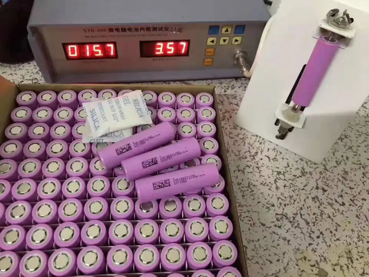 INR18650-26E 2600mAh 3C 1000 κύκλοι 3.65V επαναφορτιζόμενη μπαταρία ιόντων λιθίου 18650