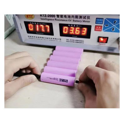 INR18650-26E 2600mAh 3C 1000 κύκλοι 3.65V επαναφορτιζόμενη μπαταρία ιόντων λιθίου 18650