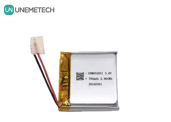 4Η μπαταρία Li-ion υψηλής τάσης.35V 682531 780mAh 3.8V μπαταρία φορητής συσκευής CE εγκεκριμένη