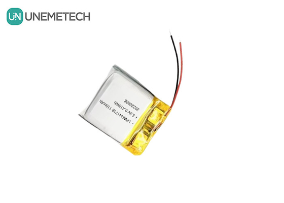 3.8V 441718 Υψηλής τάσης πολυμερή μπαταρία ιόντων λιθίου 110mAh για ιατρικό βραχιόλι