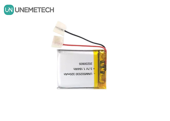 502530 3.7V 320mAh επαναφορτιζόμενη μπαταρία πολυμερούς λιθίου για φορητά προϊόντα