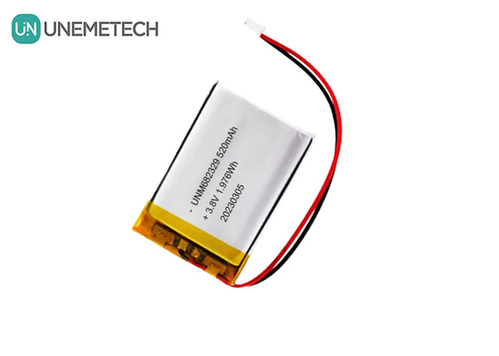 CE 4.35V Ηλεκτρική μπαταρία λιθίου υψηλής τάσης 682329 520mAh 3.8V επαναφορτιζόμενη μπαταρία ιόντων λιθίου