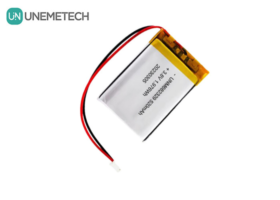 CE 4.35V Ηλεκτρική μπαταρία λιθίου υψηλής τάσης 682329 520mAh 3.8V επαναφορτιζόμενη μπαταρία ιόντων λιθίου