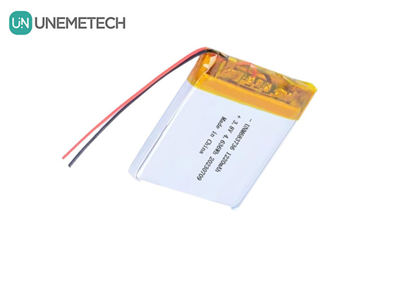 OEM 4.35V Ανωτάτατες μπαταρίες πολυμερούς λιθίου 1220mAh 683736 με μακρά διάρκεια κύκλου ζωής