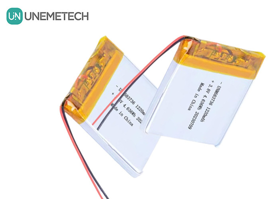 OEM 4.35V Ανωτάτατες μπαταρίες πολυμερούς λιθίου 1220mAh 683736 με μακρά διάρκεια κύκλου ζωής