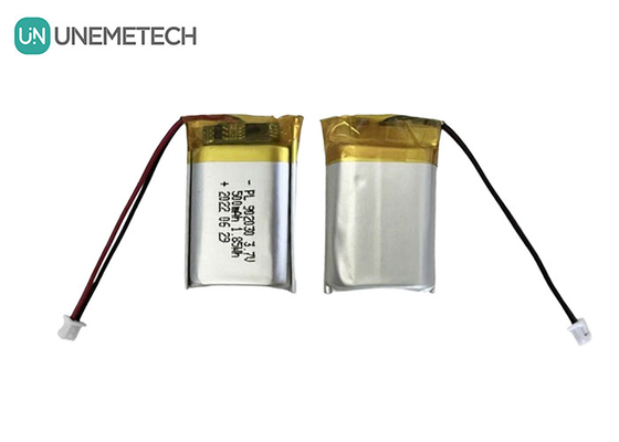 3.7V 500mAh επαναφορτιζόμενη μπαταρία πολυμερούς λιθίου 902030 για φορητές συσκευές