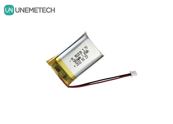 3.7V 500mAh επαναφορτιζόμενη μπαταρία πολυμερούς λιθίου 902030 για φορητές συσκευές