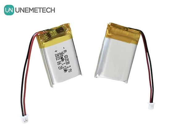 3.7V 300mAh Προσαρμοσμένο ασημένιο επαναφορτιζόμενο ιόν λιθίου πολυμερές μπαταρία πακέτο 602030 για GPS Tracker