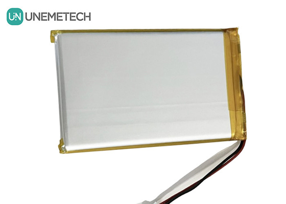 3.7V 3000mAh επαναφορτιζόμενη μπαταρία ιόντων λιθίου 605080 με PCB και σύνδεσμο καλωδίου για ηλεκτρονικά