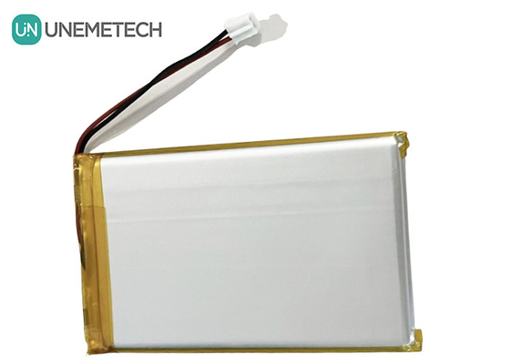 3.7V 3000mAh επαναφορτιζόμενη μπαταρία ιόντων λιθίου 605080 με PCB και σύνδεσμο καλωδίου για ηλεκτρονικά