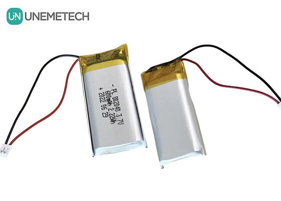 3.7V 600mAh επαναφορτιζόμενη μπαταρία πολυμερούς Li 802040 για ηλεκτρονικά προϊόντα