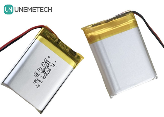 3.7V μπαταρία πολυμερούς λιθίου 803040 1000mAh μπαταρία πολυλιθίου για καλλυντικό όργανο