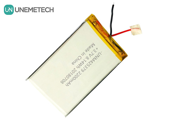 Η μπαταρία Power Bank Custom Lithium Polymer Battery 425379 3.7V 2200mAh με 3M ταινία πρόσφυσης