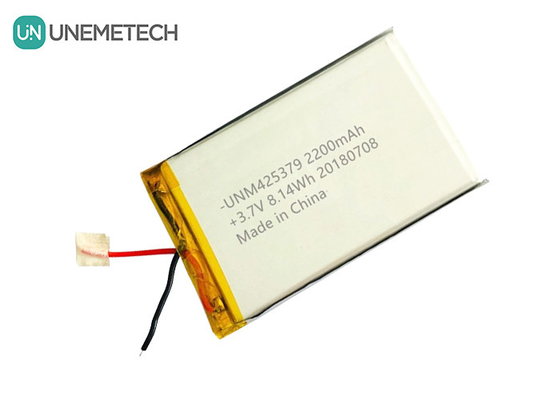Η μπαταρία Power Bank Custom Lithium Polymer Battery 425379 3.7V 2200mAh με 3M ταινία πρόσφυσης