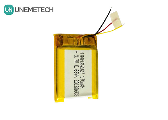 Ασημένιο 3.7V 170mAh Custom Li-polyer μπαταρίες 362027 για φορητό εκτυπωτή ιατρική συσκευή