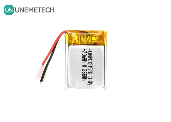 3.8V υψηλής τάσης μπαταρία ιόντων λιθίου Ultra Small Lipo μπαταρία 4.35V 70mAh 321518 Για GPS Tracker