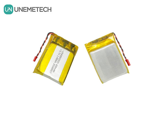 802025 Λιθιοποιημένη μπαταρία πολυμερούς 3.7V 400mAh επαναφορτιζόμενες μπαταρίες LiPO για GPS Tracker