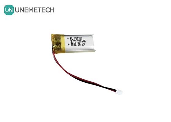 3.7V 200mAh Μονική κυψέλη μπαταρία πολυμερούς λιθίου 701330 μπαταρία τσάντας για ακουστικά