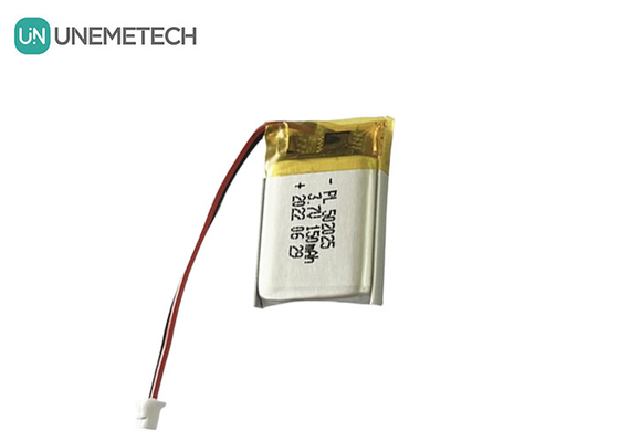 3.7V 150mAh επαναφορτιζόμενη μπαταρία Lipo 502025 μπαταρία ιόντων λιθίου πολυμερούς για έξυπνα ρολόγια