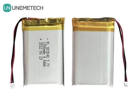 3.7V 1200mAh μπαταρία πολυμερούς ιόντων λιθίου 803048 μπαταρία πολυμερούς ιόντων λιθίου για καλλυντικά όργανα