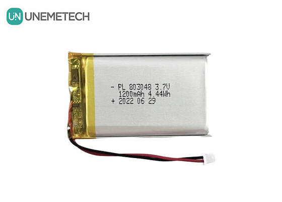 3.7V 1200mAh μπαταρία πολυμερούς ιόντων λιθίου 803048 μπαταρία πολυμερούς ιόντων λιθίου για καλλυντικά όργανα
