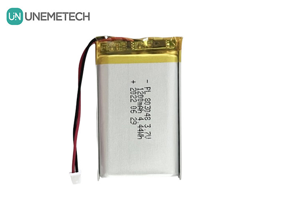 3.7V 1200mAh μπαταρία πολυμερούς ιόντων λιθίου 803048 μπαταρία πολυμερούς ιόντων λιθίου για καλλυντικά όργανα