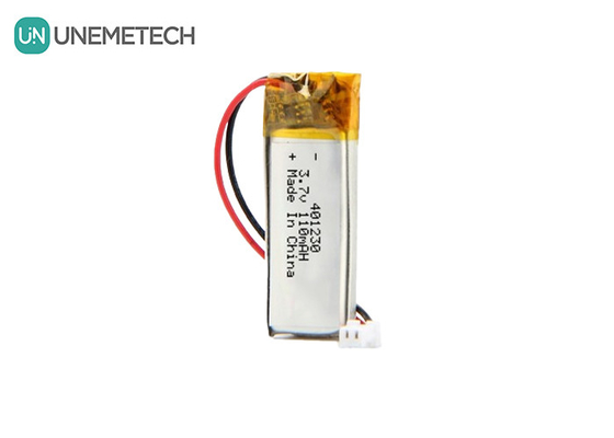 401230 Λιθιοπολυμερή μπαταρία 3.7V 110mAh επαναφορτιζόμενη μπαταρία Lipo για ακουστικά