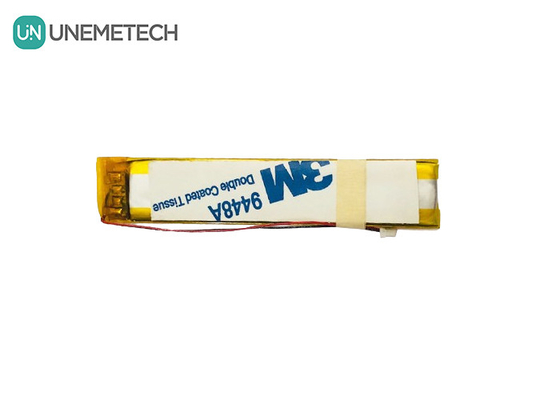 Μακρύ στενό 3.7V 260mAh Τεχνητή μπαταρία πολυμερούς λιθίου 351363 για έξυπνα γυαλιά