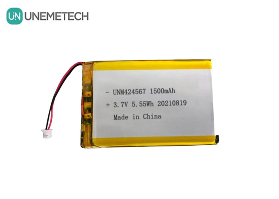 424567 Ανανεώσιμη μπαταρία Li-po 3.7V 1500mah