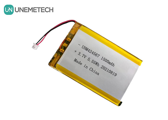 424567 Ανανεώσιμη μπαταρία Li-po 3.7V 1500mah