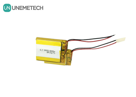3.7V Custom LiPo μπαταρίες 520mAh Lithium Ion Polymer μπαταρία 503035 Για φορητή συσκευή
