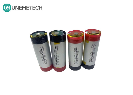 3A κυλινδρική μπαταρία LiPo 3.7V 1600mAh 18500 μπαταρία πολυμερούς λιθίου για καταναλωτικά ηλεκτρονικά