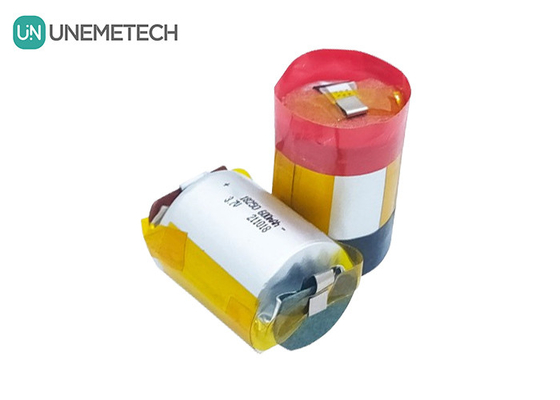 18250 630mAh 3.7V κυλινδρική επαναφορτιζόμενη μπαταρία πολυμερούς ιόντων λιθίου με ρεύμα εκφόρτισης 5A