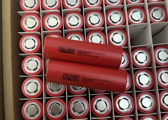 3C 4500mAh 21700 κυλινδρική μπαταρία ιόντων λιθίου INR21700-45E για ηλεκτρικό αυτοκίνητο