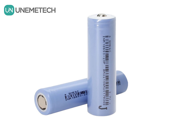 30A Συνεχή εκφόρτιση 18650 μπαταρίες 2000mAh 3.7V κυλινδρικό κύτταρο ιόντων λιθίου INR18650-20P