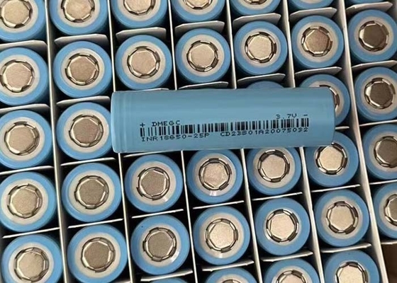 2500mAh 3.7V Max 6A συνεχής φόρτιση κυλινδρική μπαταρία ιόντων λιθίου 18650 INR18650-25P
