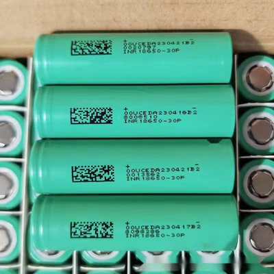 3.6V 3000mAh Max 20A Συνεχή έκπτωση 18650 μπαταρία λιθίου INR18650-30P Για ηλεκτρονικά εργαλεία
