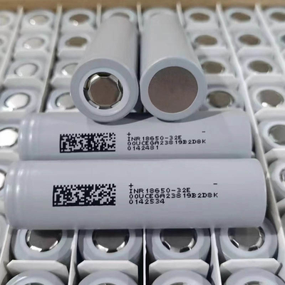INR18650-32E 3200mAh 18650 μπαταρία 10A 1000 κύκλοι 3.7V κυλινδρική μπαταρία ιόντων λιθίου 18650