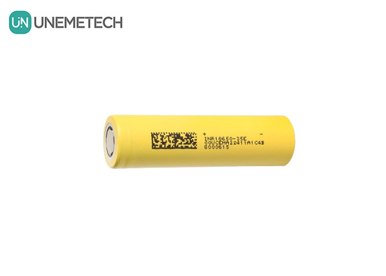INR18650-35E 3500mAh 18650 μπαταρία 10A 3.7V κυλινδρική κυψέλη ιόντων λιθίου για σύστημα αποθήκευσης ενέργειας