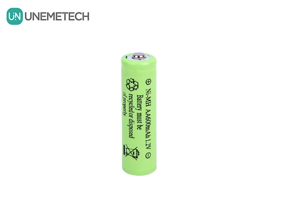 Μακρό κύκλο ζωής NiMH AA 1.2V 600mAh επαναφορτιζόμενη μπαταρία AA600 για παιχνίδια