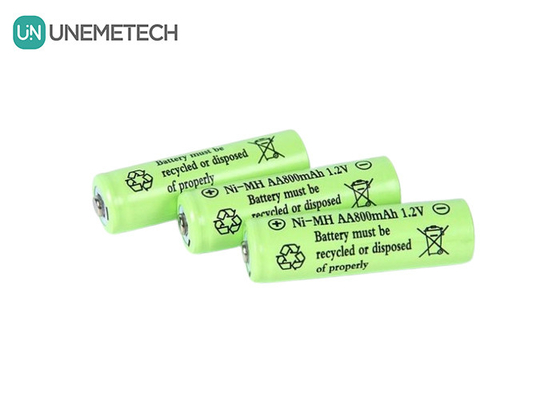 ODM NiMh μπαταρίες AA800 AA 1.2V 800mah επαναφορτιζόμενη μπαταρία για ηλεκτρική οδοντόβουρτσα