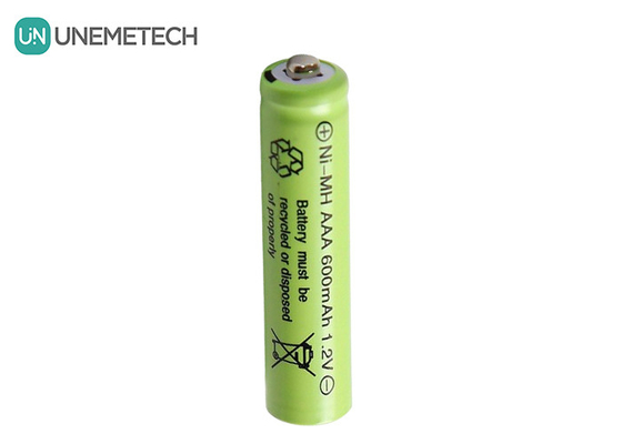 AAA 1.2V 600mAh επαναφορτιζόμενες μπαταρίες NiMH AAA600 για ηλεκτρονικά παιχνίδια