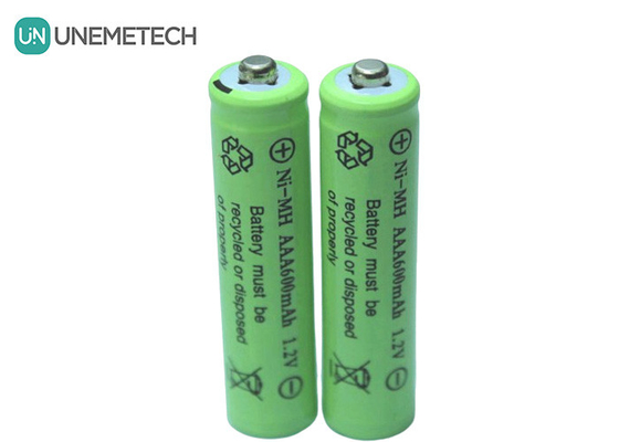 AAA 1.2V 600mAh επαναφορτιζόμενες μπαταρίες NiMH AAA600 για ηλεκτρονικά παιχνίδια