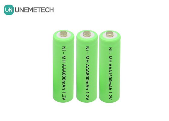 AAA800 Ni-MH επαναφορτιζόμενη μπαταρία 1.2V AAA 800mAh για μικρόφωνο και υπολογιστή