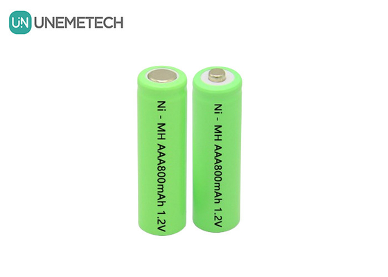 AAA800 Ni-MH επαναφορτιζόμενη μπαταρία 1.2V AAA 800mAh για μικρόφωνο και υπολογιστή