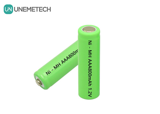 AAA800 Ni-MH επαναφορτιζόμενη μπαταρία 1.2V AAA 800mAh για μικρόφωνο και υπολογιστή